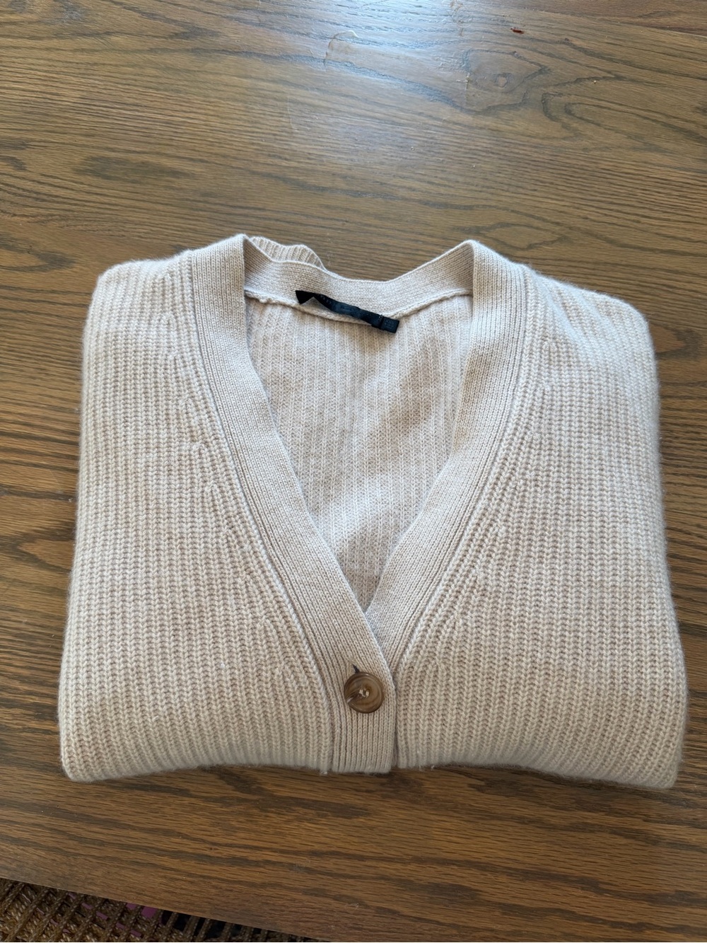 Jenni Kayne Cashmere Cocoon Cardigan Oatmeal XXS